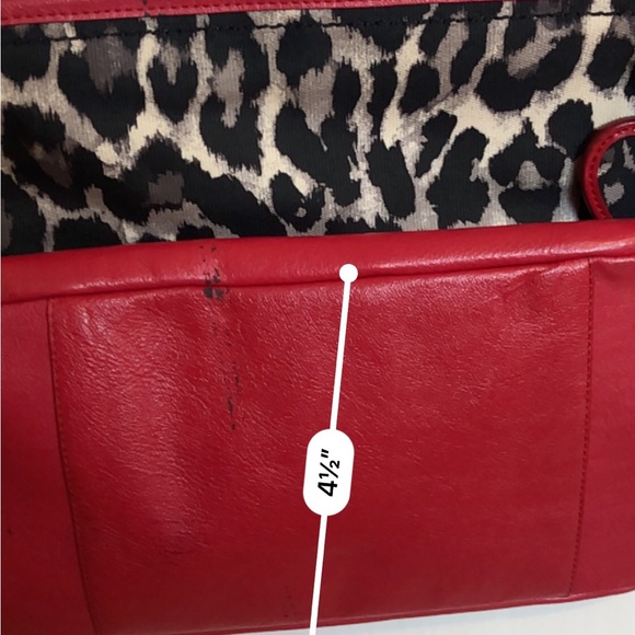 COACH OCELOT LEOPARD CARRIE PARK TOTEBAG - Picture 7 of 16